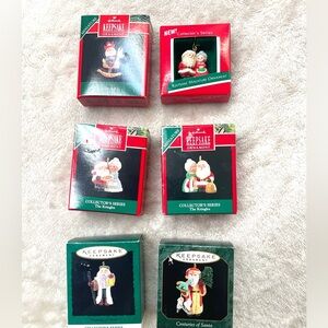 Vintage Hallmark Keepsake Miniature Ornament Collection